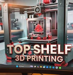 Top Shelf 3D Printing logo